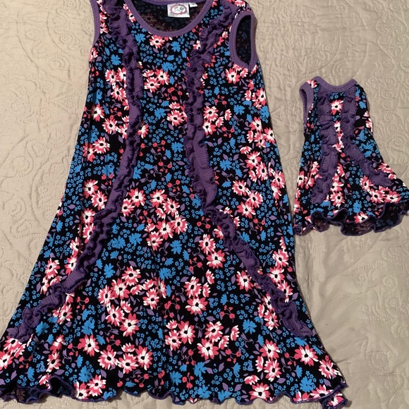 Little lovebird Other - Dolly and me matching dress .